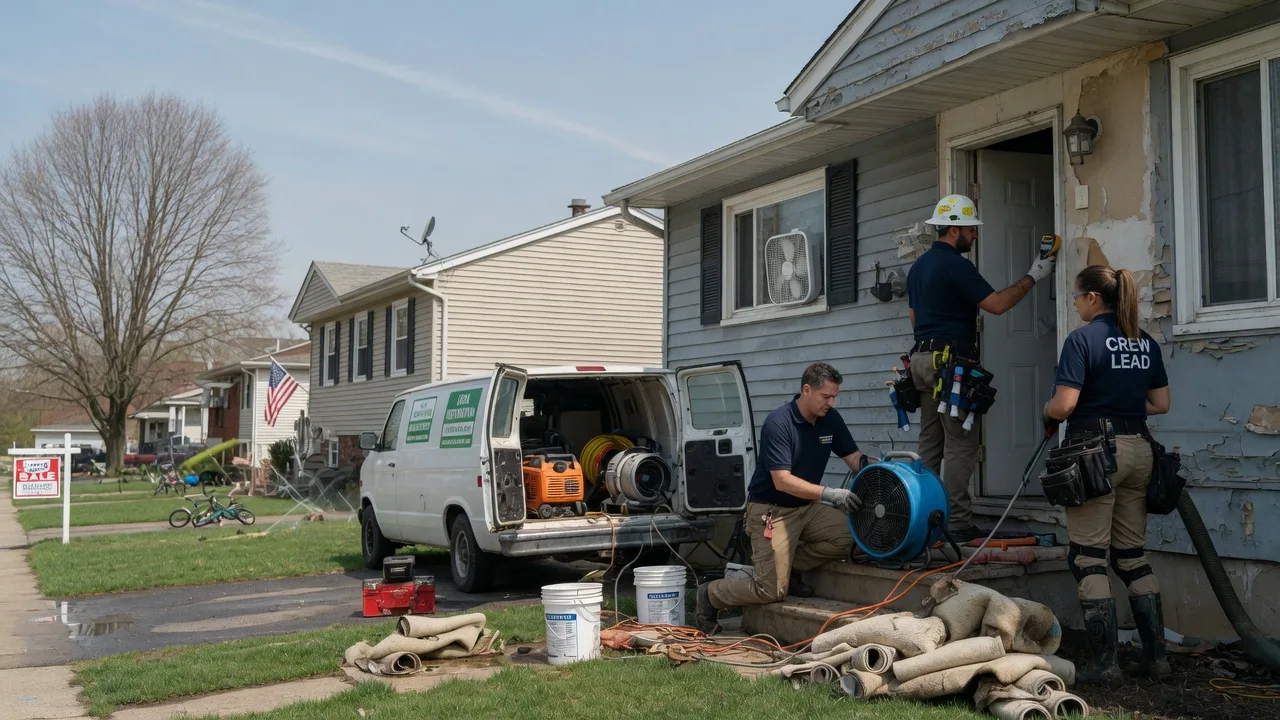 Flood Cleanup in Allensville, PA near me
