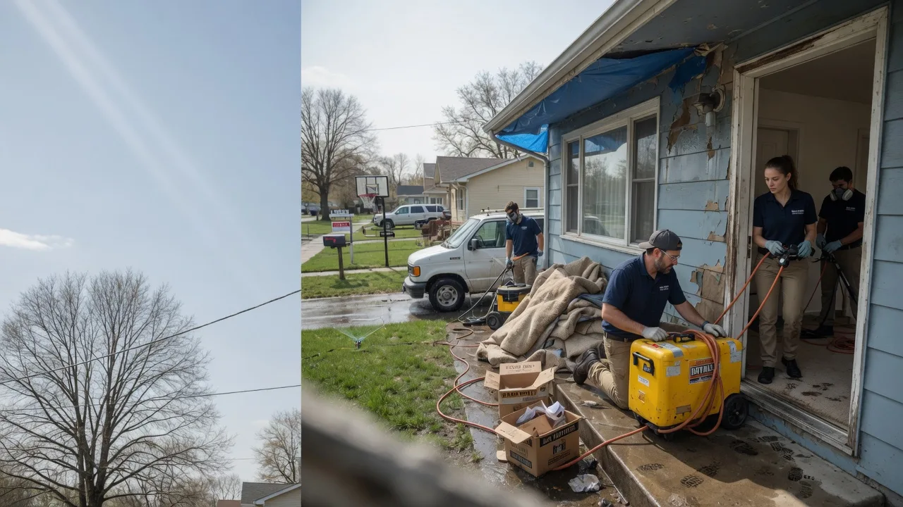 Basement Flood Cleanup in Allensville, PA near me